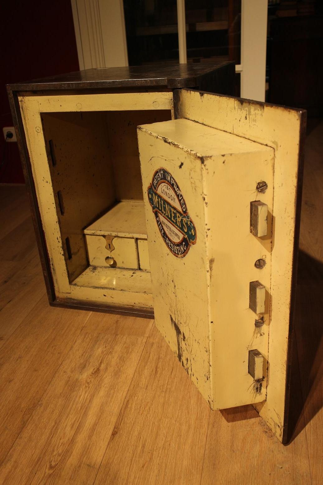 Antique English Safe from Milners 8