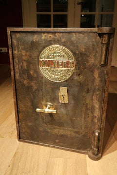 Antique English Safe from Milners
