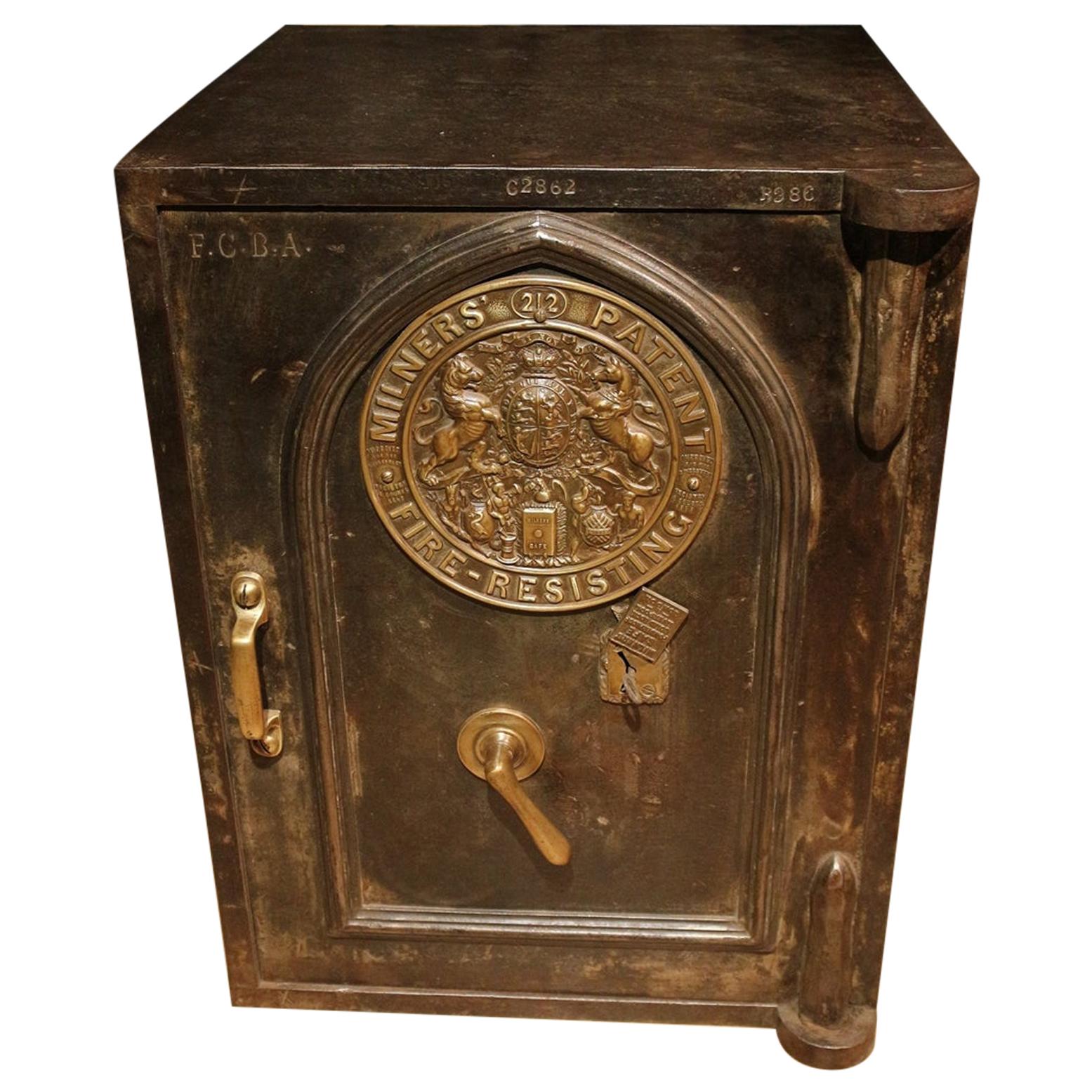 Antique English Safe from Milners