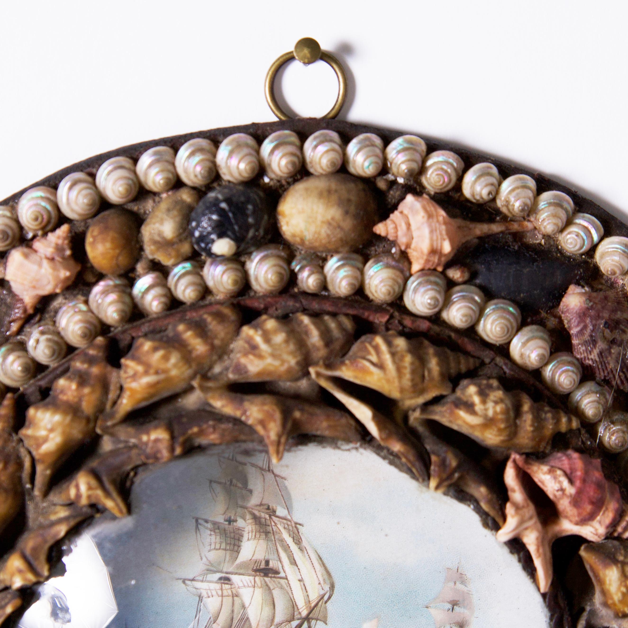 Victorian Antique English Sailors Valentine