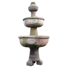 Used English Sandstone Garden Water Feature