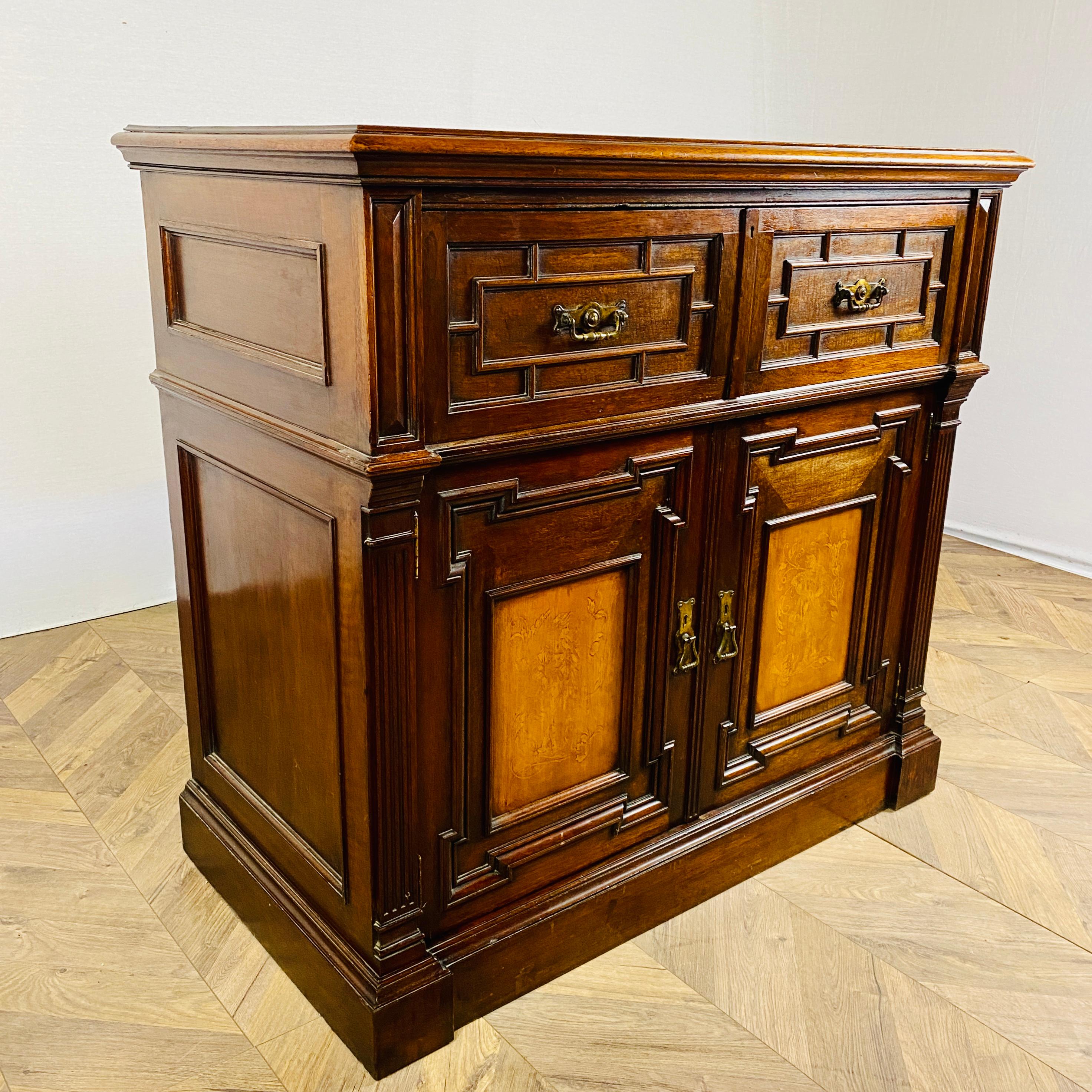 Antique English Secretaire / Sideboard, 19th Century For Sale 10