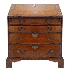 Antique English secretary desk, 18th century