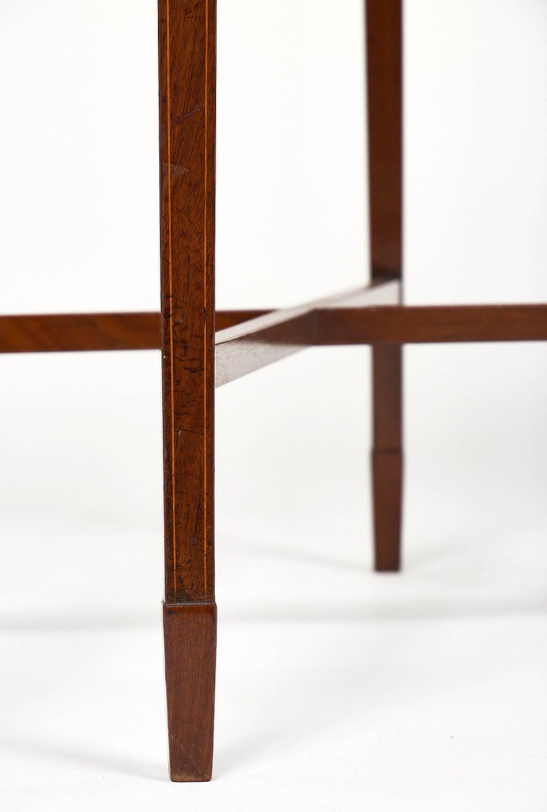 Antique English Sewing Table For Sale at 1stDibs