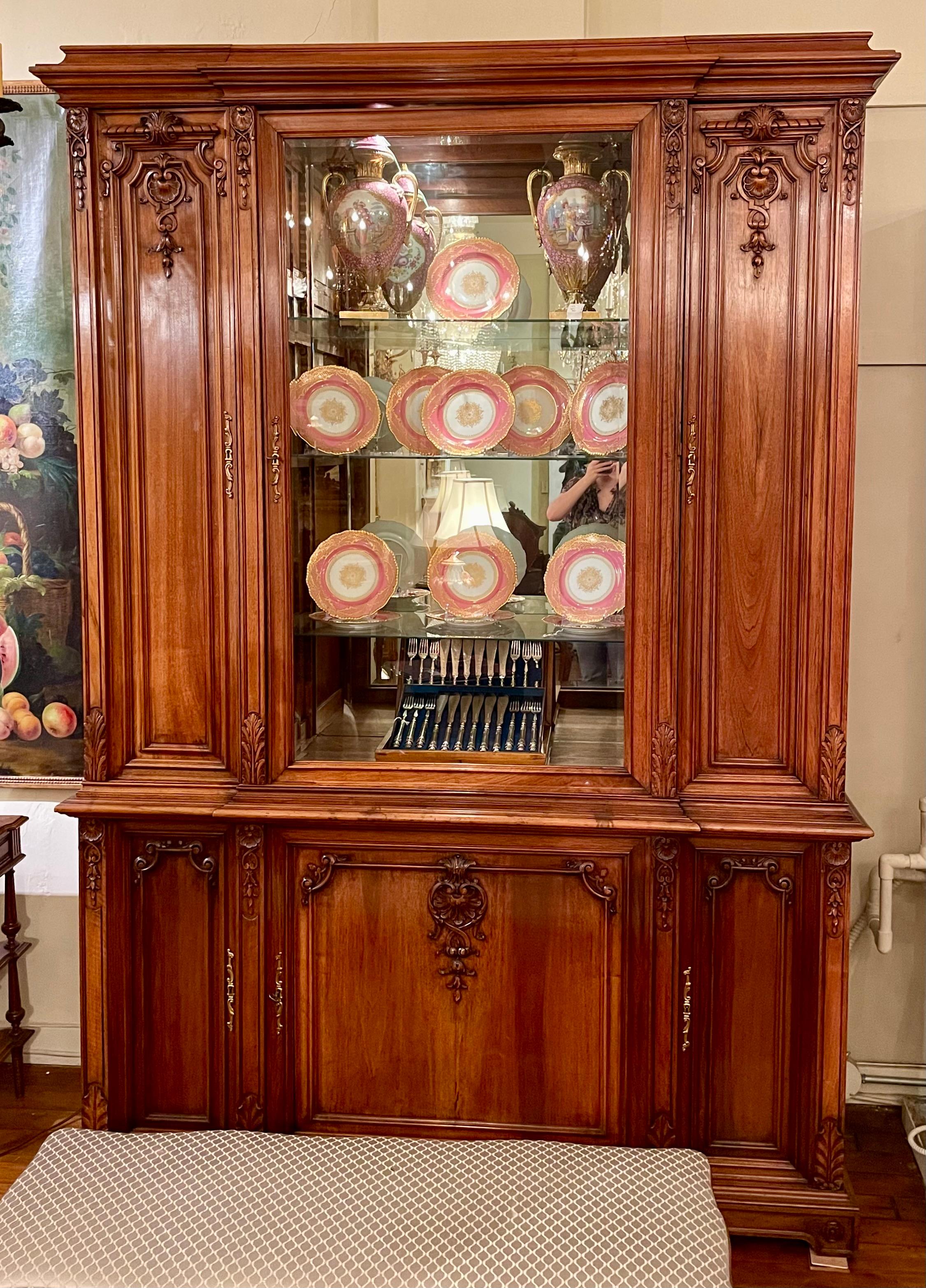 Antico servizio di pesce inglese in argento Sheffield a 36 pezzi in una valigetta chiusa Circa 1880 in vendita 9