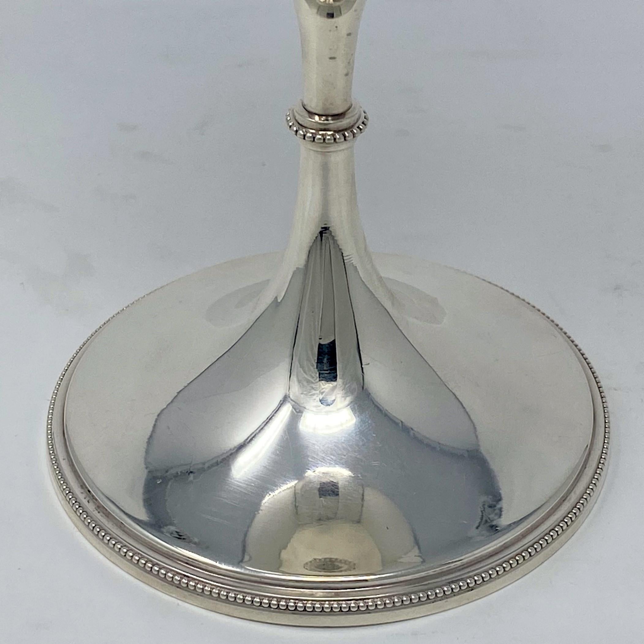 Antigua copa inglesa de plata de Sheffield, hacia 1890 en Bueno estado para la venta en New Orleans, LA