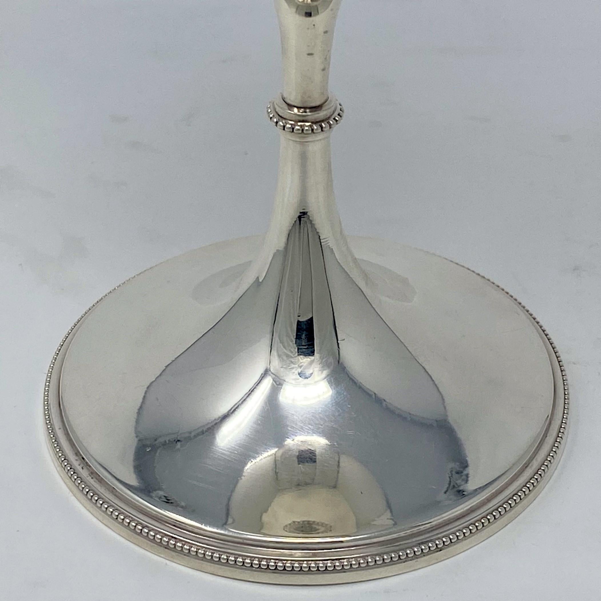 Antique gobelet anglais en argent de Sheffield, vers 1890 Bon état - En vente à New Orleans, LA