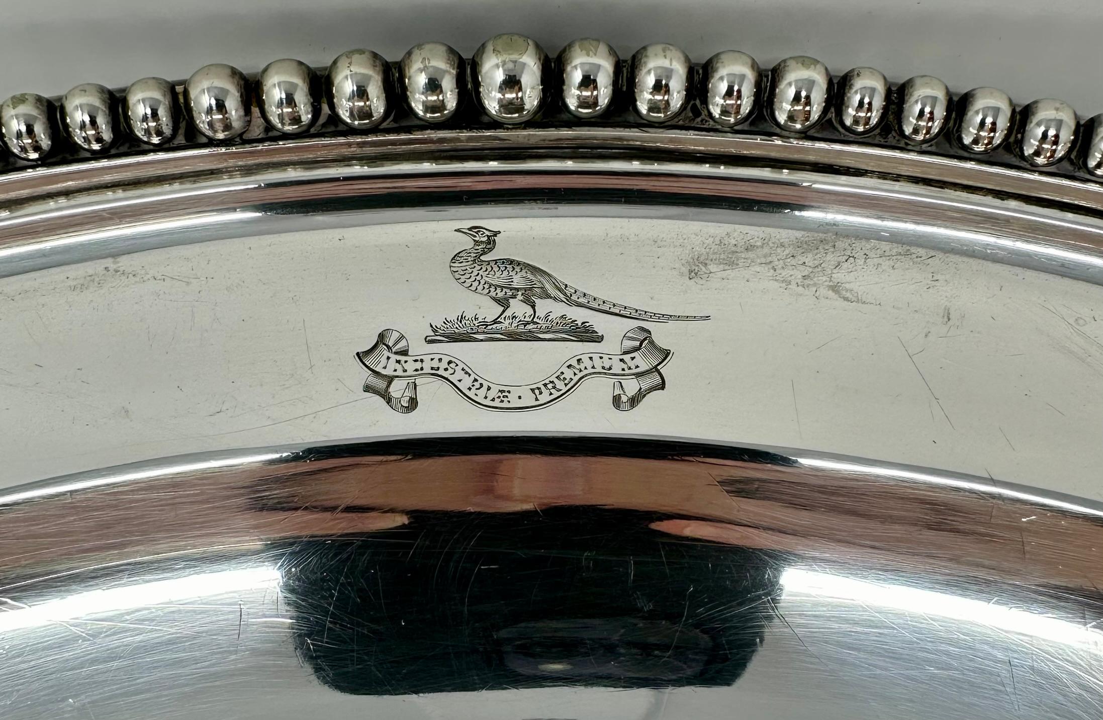Antigua Cúpula de Carne de Plata Inglesa de Sheffield con Bandeja de Agua Caliente, Circa 1910-1920. siglo XX en venta