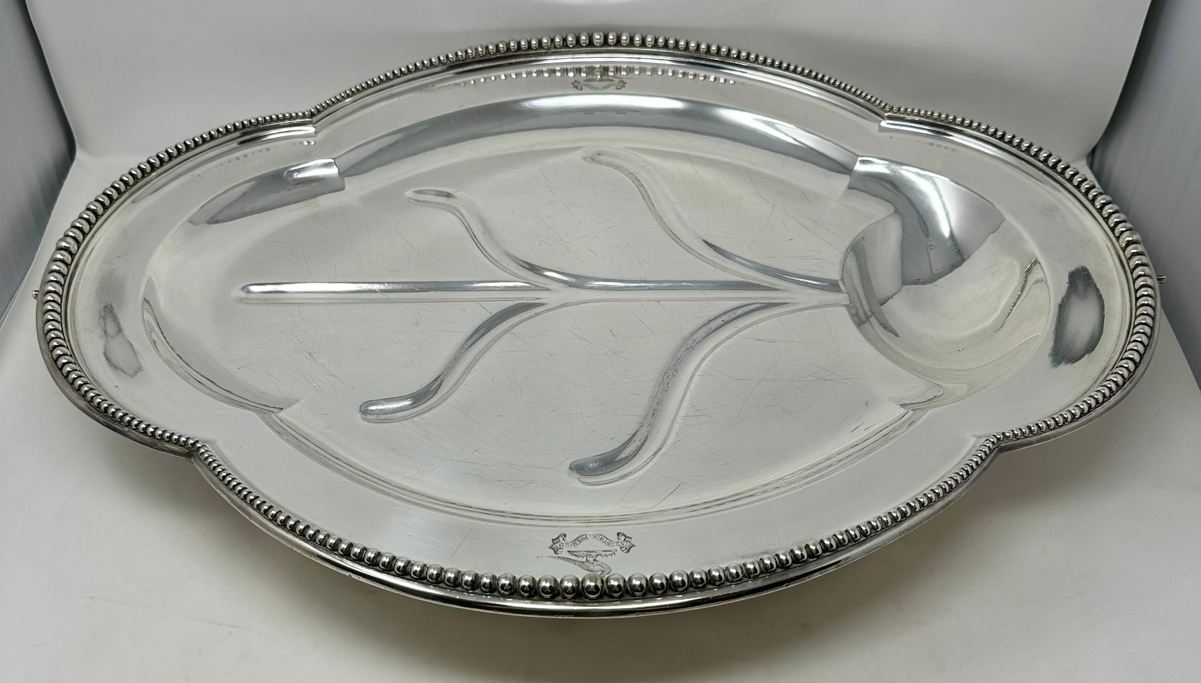 Antigua Cúpula de Carne de Plata Inglesa de Sheffield con Bandeja de Agua Caliente, Circa 1910-1920. Placa de Sheffield en venta