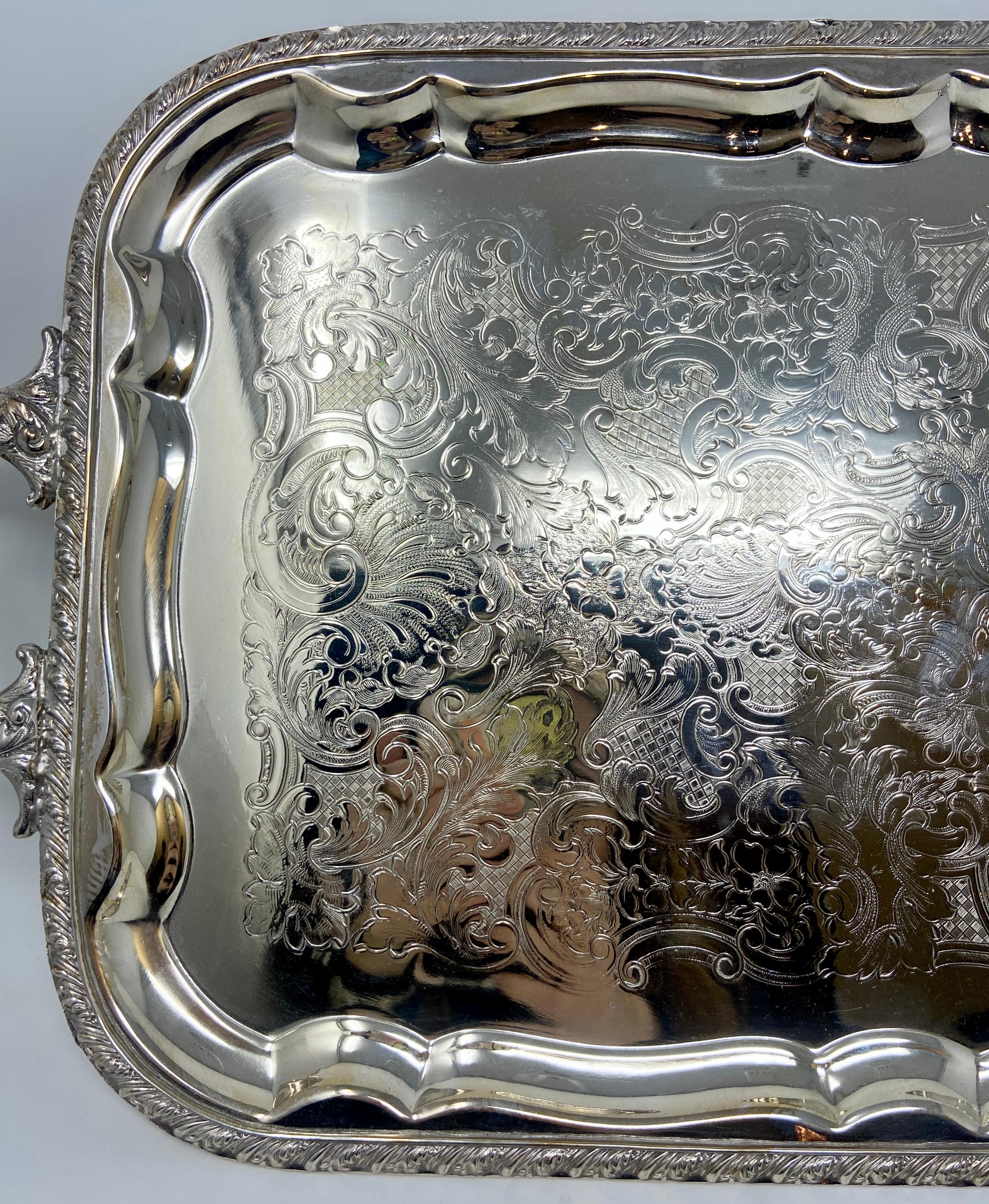 vassoio silver plated usato