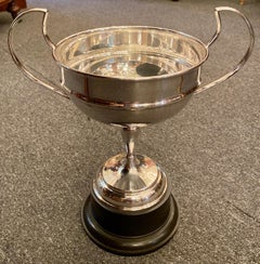 Antique English Sheffield Silver Plated Trophy Cup, circa 1920