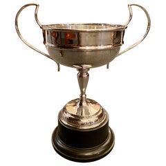 Antique English Sheffield Silver Plated Trophy Cup, circa 1920