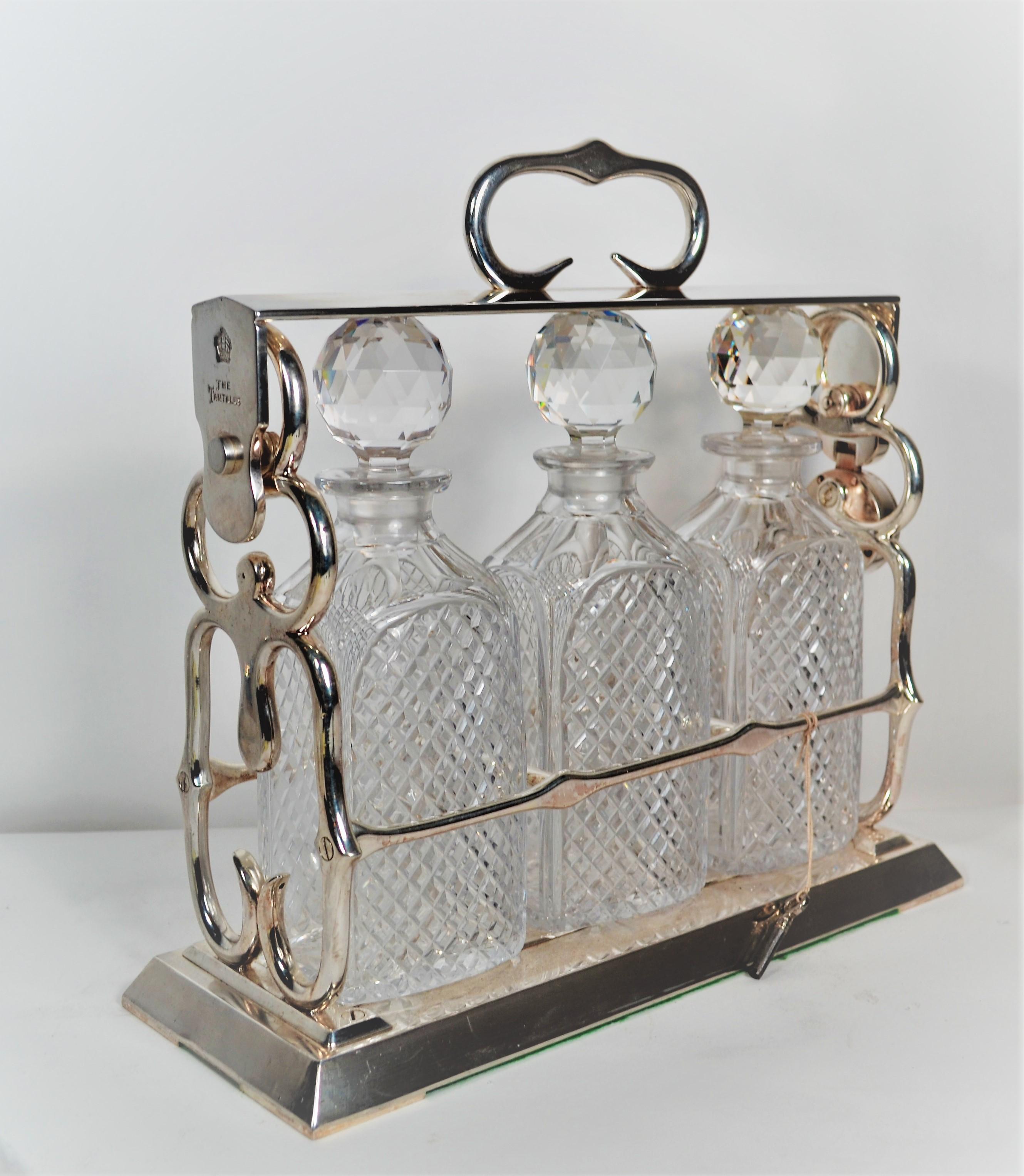 Finest cut crystal decanters.