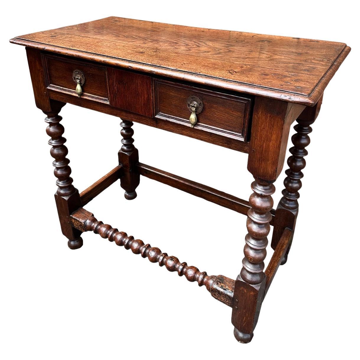 Antique English Side Table For Sale at 1stDibs