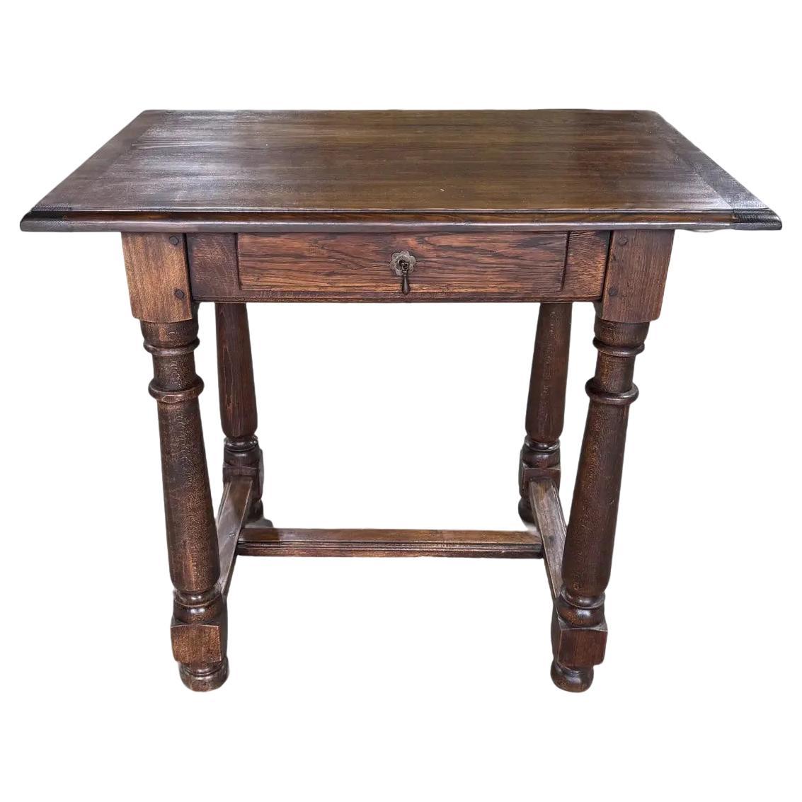 Antique English Side Table For Sale