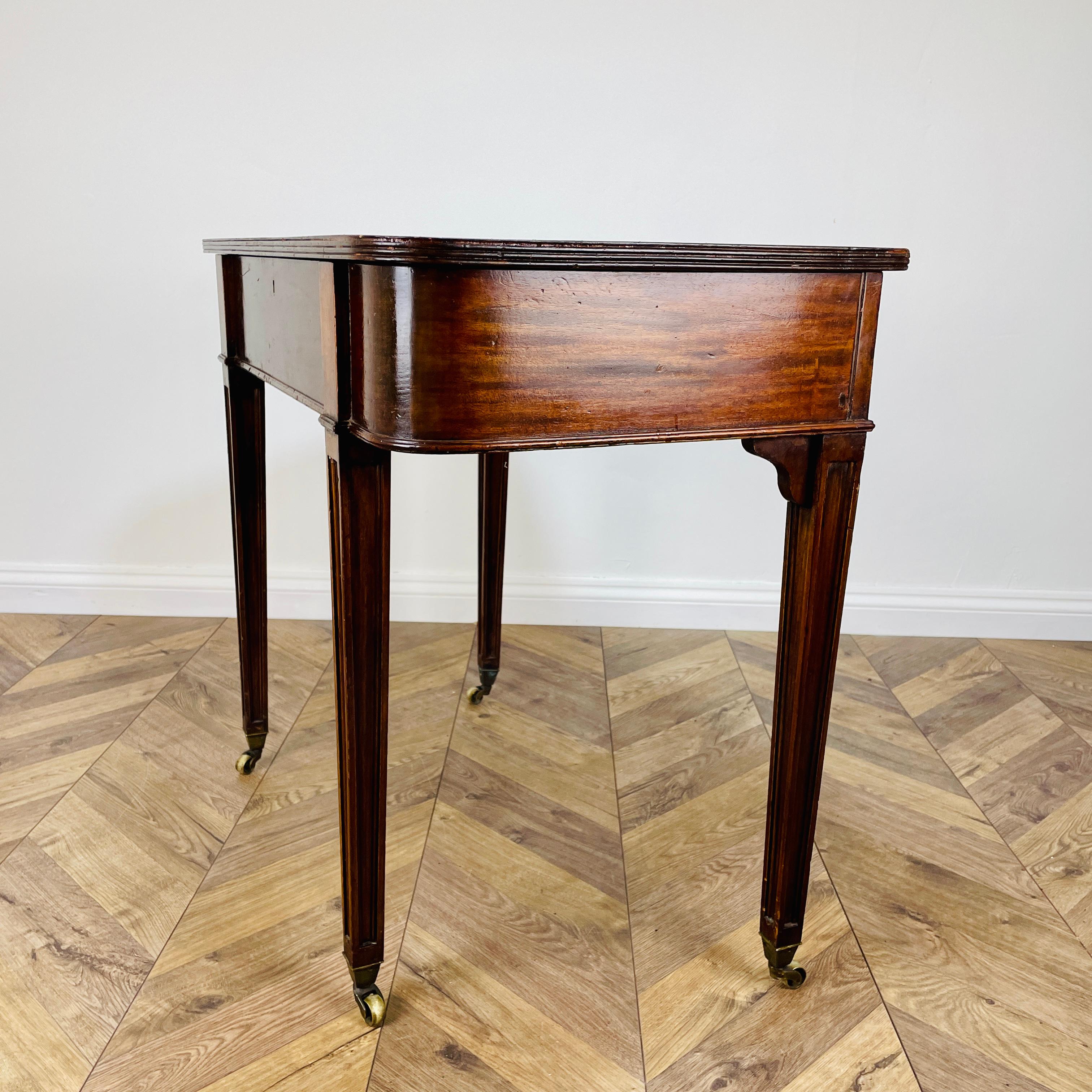 Antique English Side Table with Lift Lid Storage by Elkington + Co, 19th Century For Sale 9