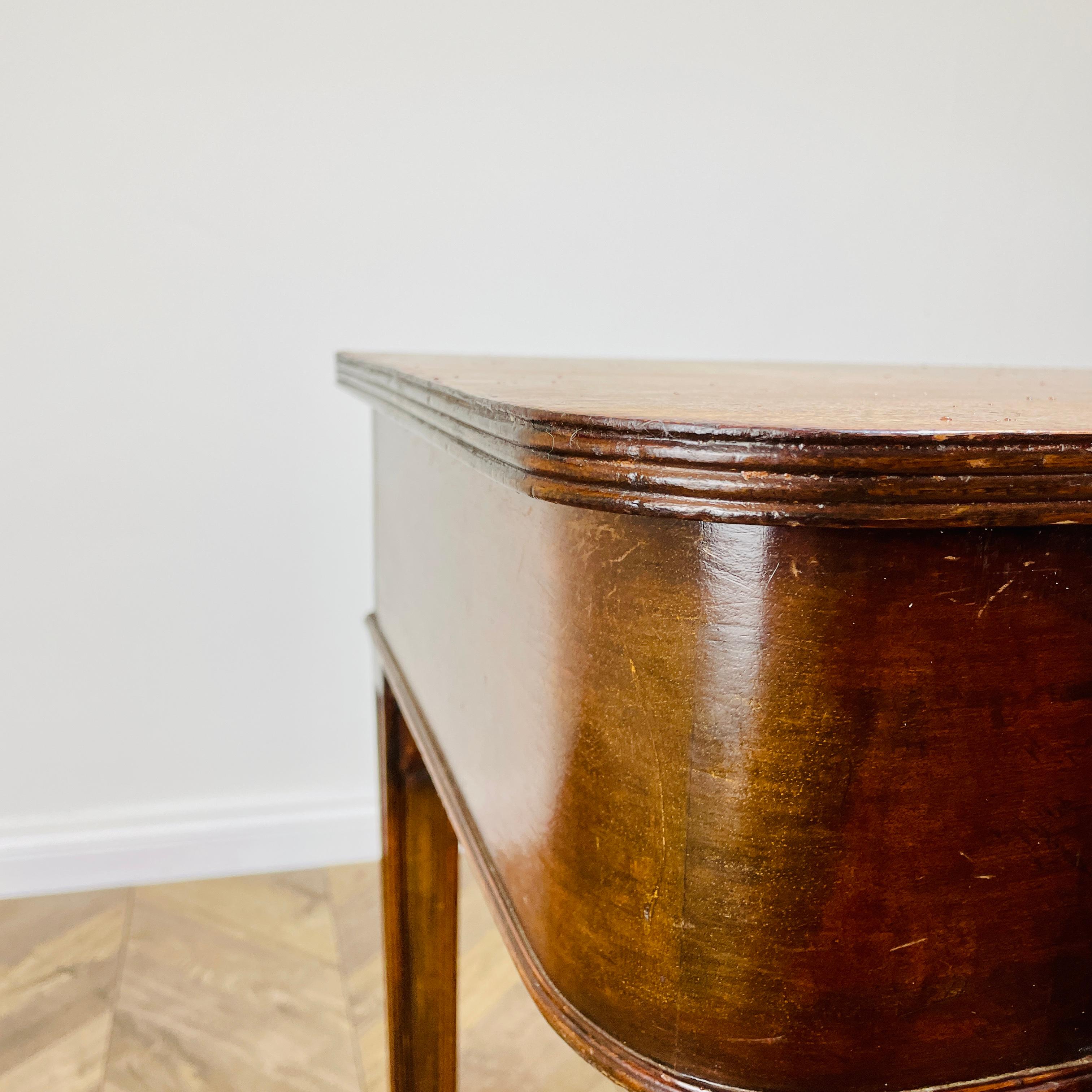 Antique English Side Table with Lift Lid Storage by Elkington + Co, 19th Century For Sale 10