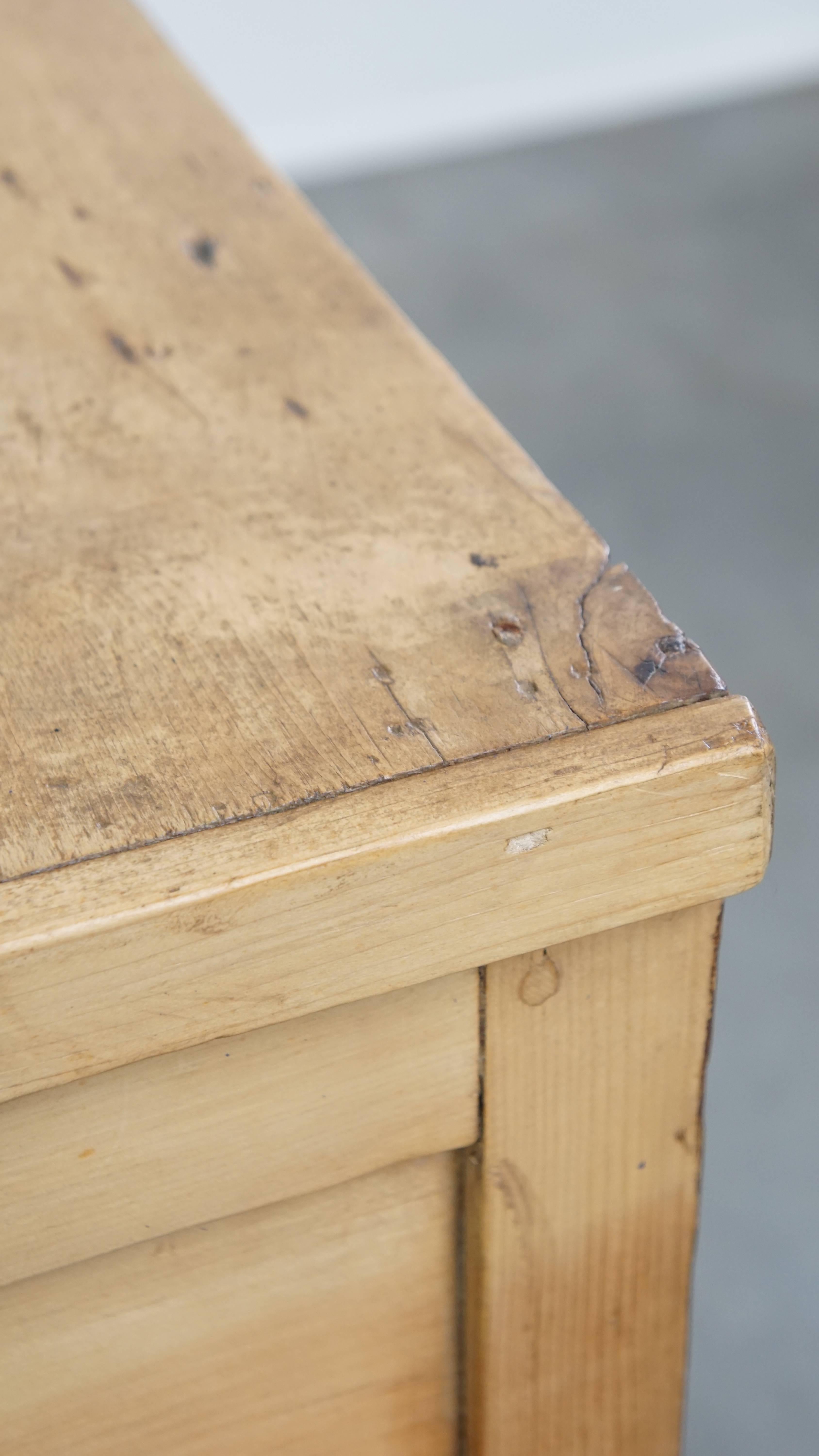 Antica credenza/banco inglese dei primi del XIX secolo in Wood Wood in vendita 3