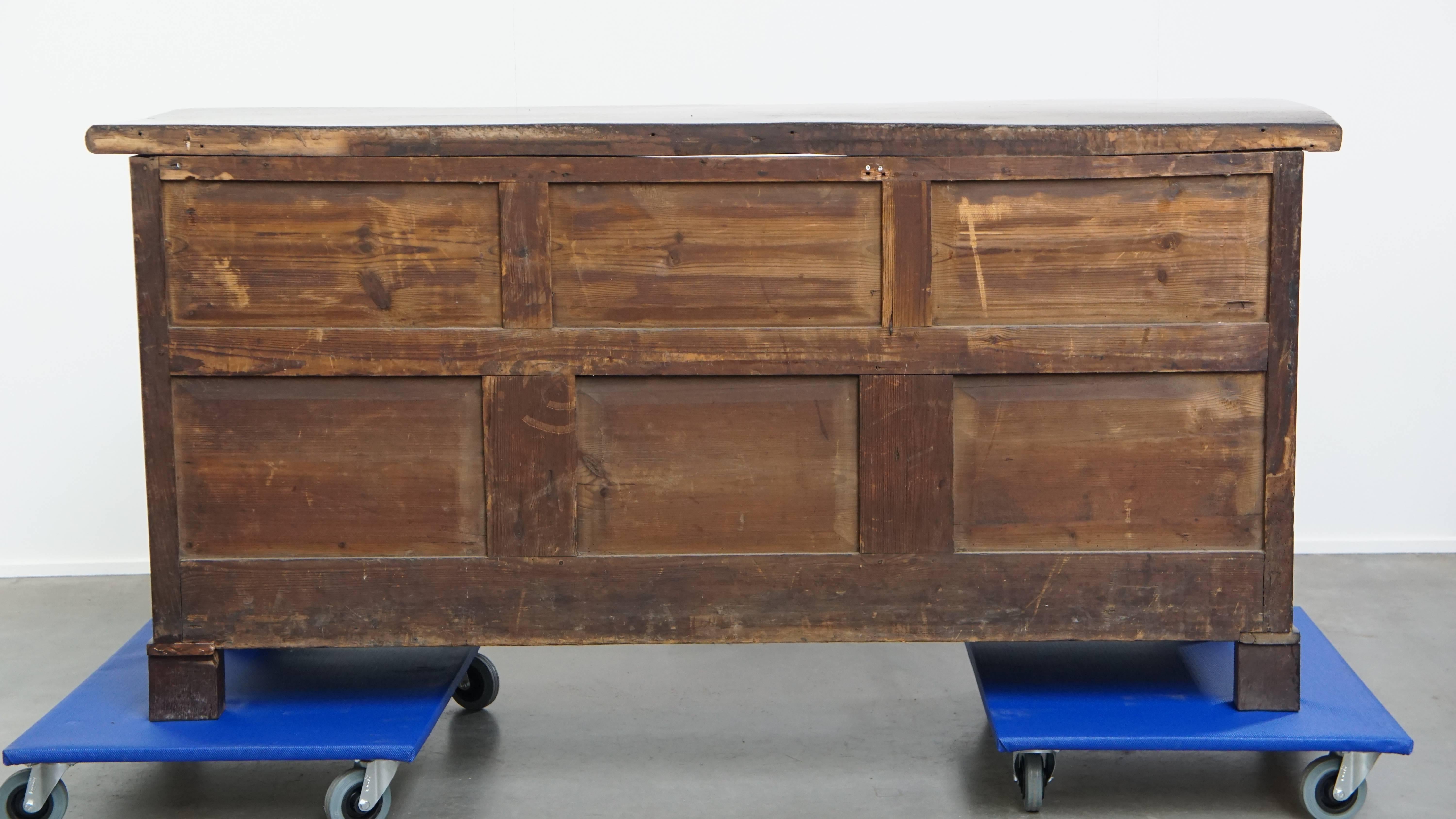 Antikes englisches Sideboard / Theke aus dem späten 18. Jahrhundert (Handgefertigt) im Angebot