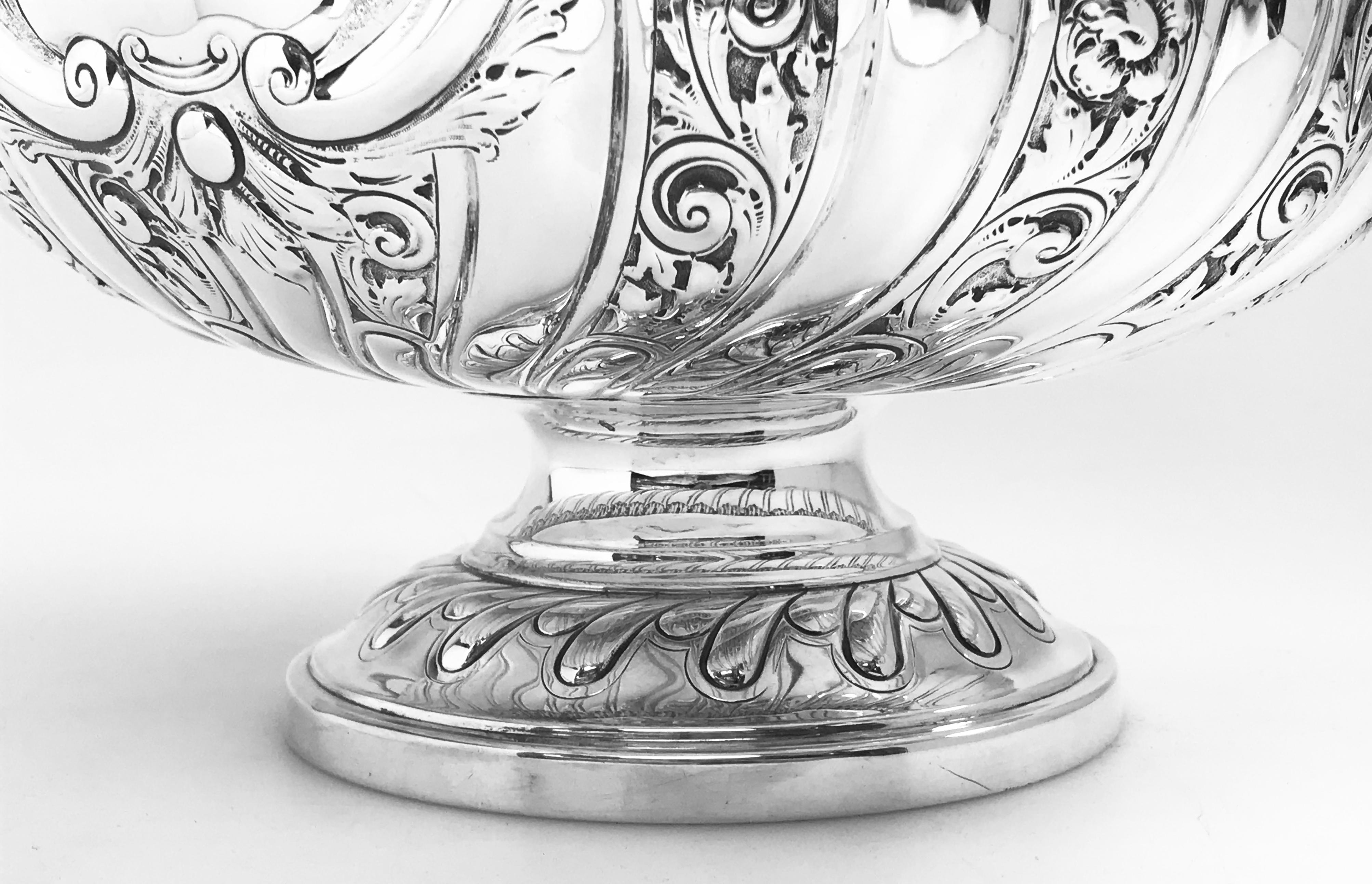 Antique English Silver Bowl 5