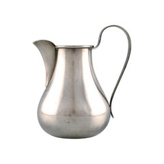 Antique English Silver Jug, Late 19th Century