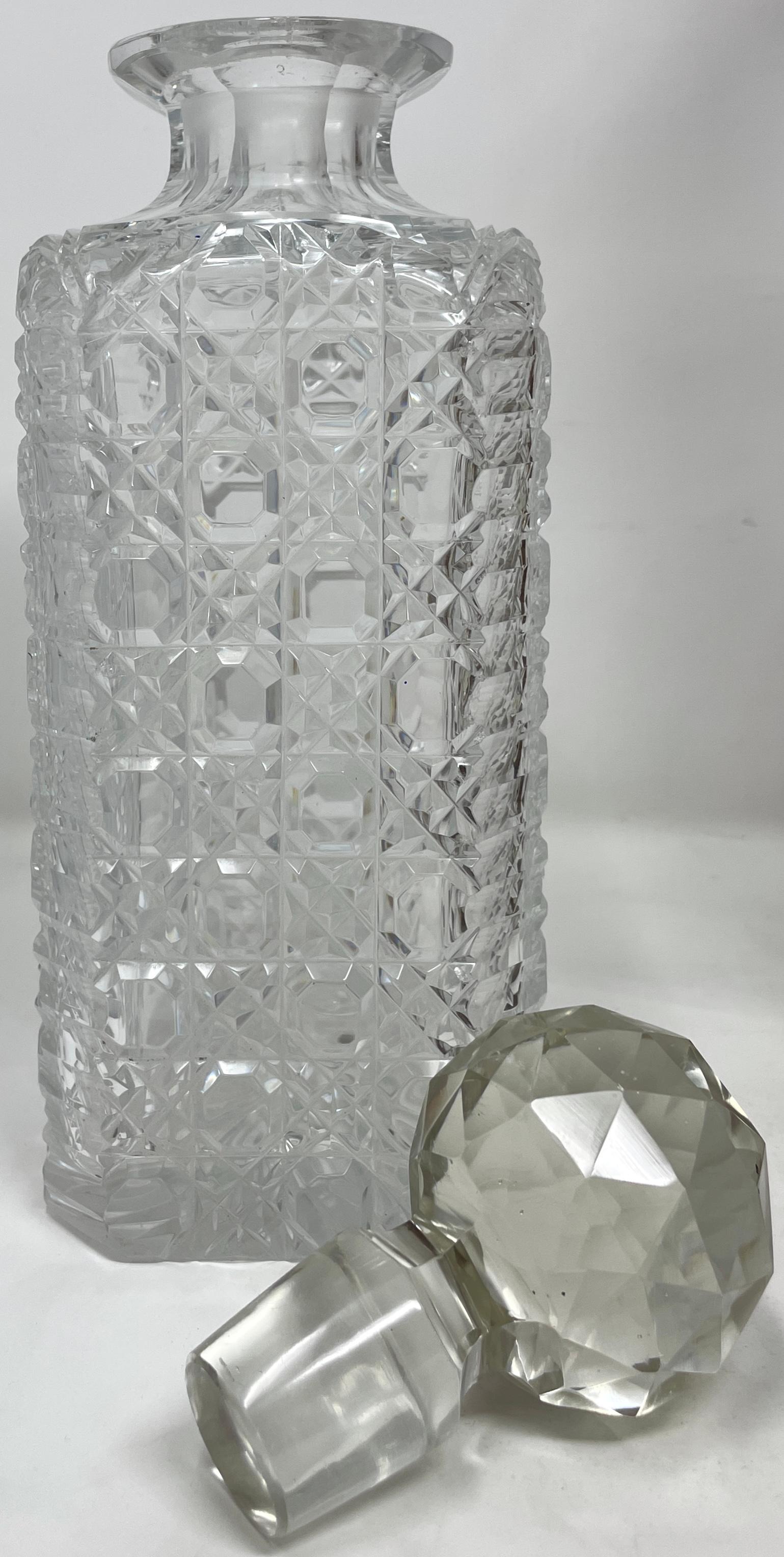 Antique English Silver Plate & Cut Crystal Tantalus Smoker's Box, Circa 1880 5