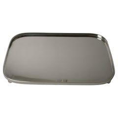 Antique English Silver Plated Drinks / Cocktail Tray c.1880