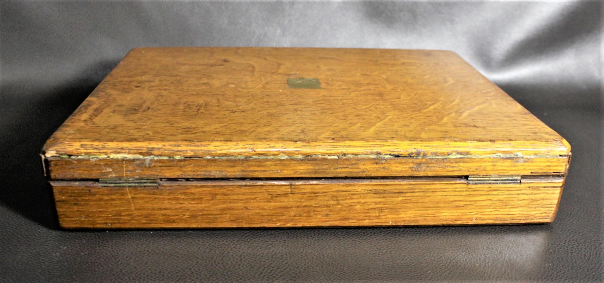 Antiguo juego inglés de peces plateados y grabados en caja: 24 piezas en venta 4