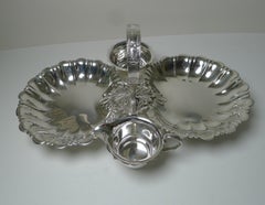 Antique English Silver Plated Strawberry Set by Walker & Hall, c.1895