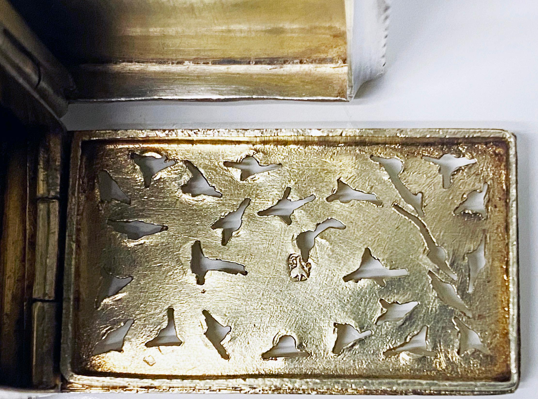 Antique English Silver Vinaigrette Birmingham 1834 G. Wheeler 3