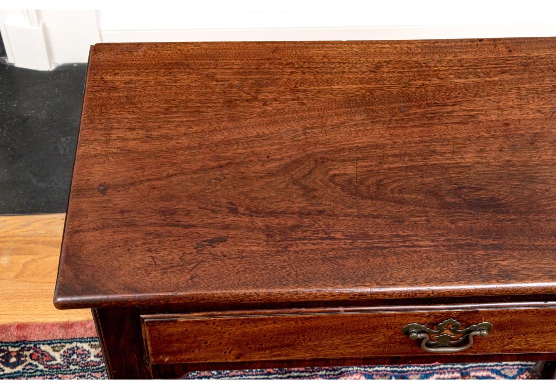 Ancienne table anglaise à pieds de porte à feuilles tombantes en vente 4