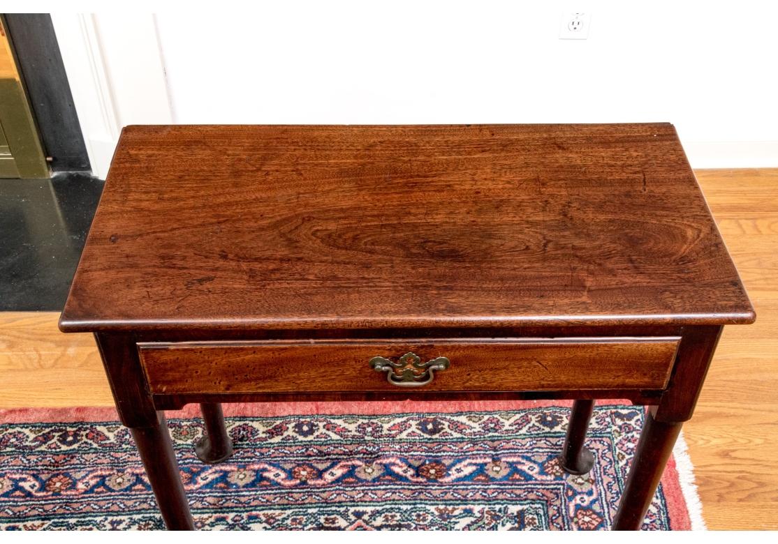 Ancienne table anglaise à pieds de porte à feuilles tombantes en vente 5