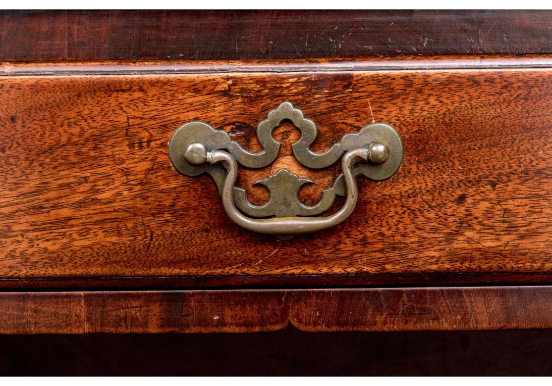 Ancienne table anglaise à pieds de porte à feuilles tombantes en vente 7
