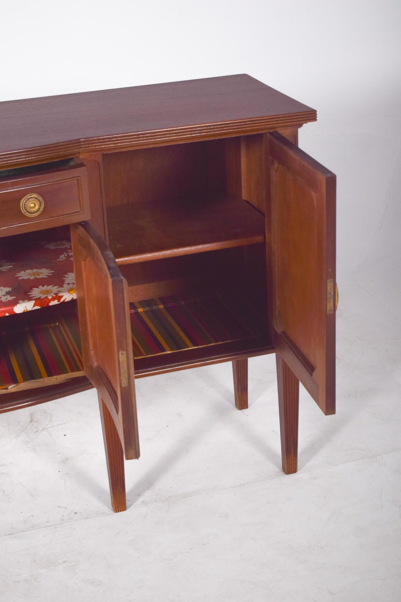 Antique English Six-Foot Sideboard For Sale 7