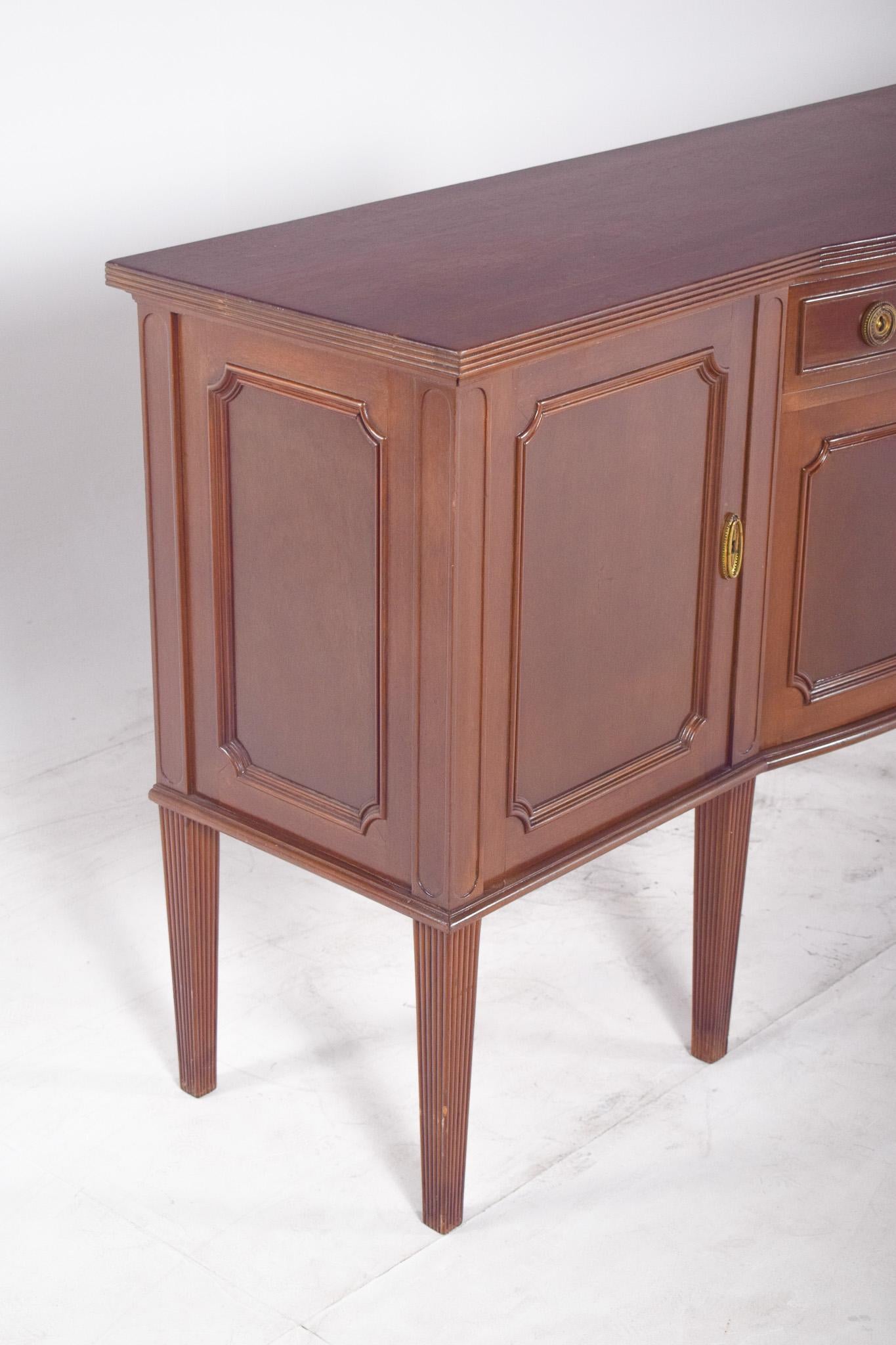 Antique English Six-Foot Sideboard For Sale 1