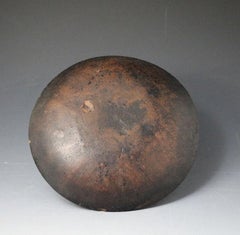 Antique English Slipware Circular Dish, Late 18th Century