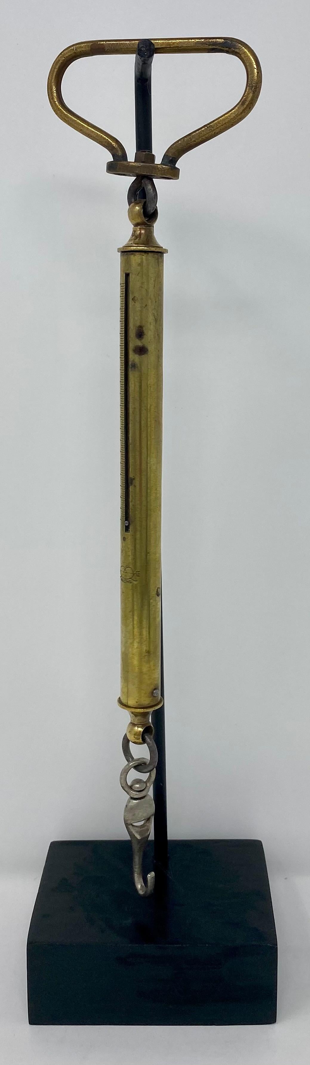 Antique English spring balance scale made by 