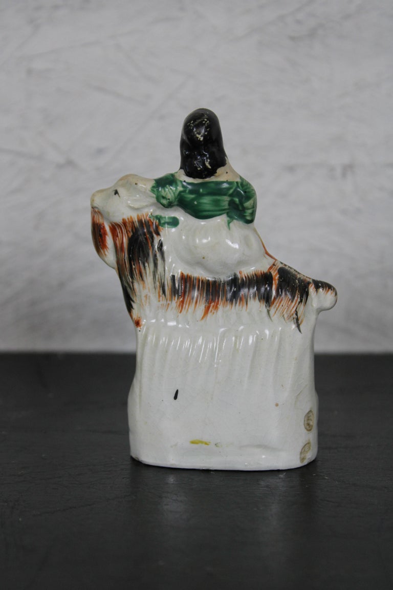 Figurine Goebel 'Cavalier De Chèvre' Schaubach - Porcelaine, Art Déco Années 30, Rare, Occasion
