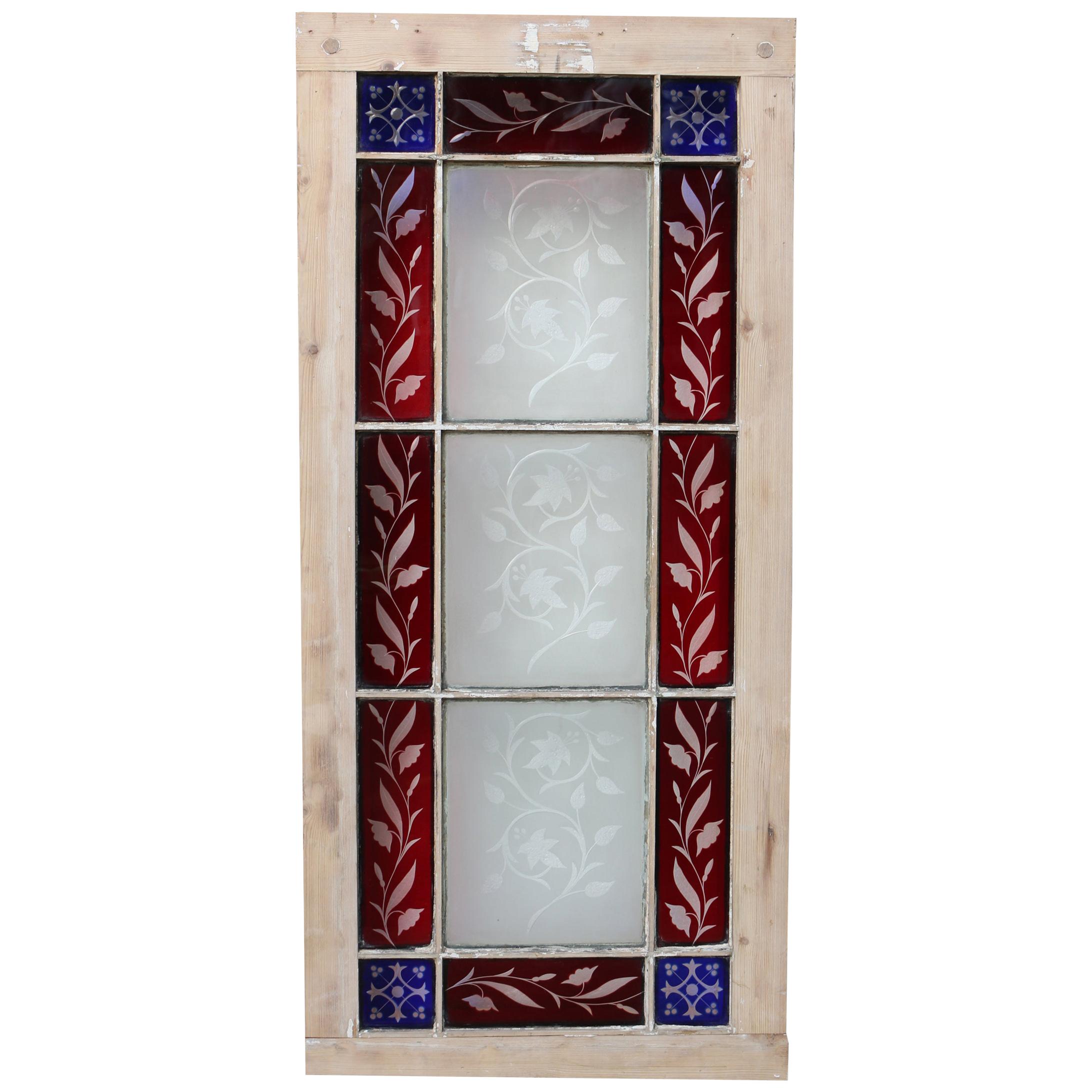 Stained Glass Window For Sale at 1stDibs