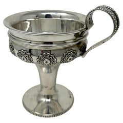 Antique English Sterling Silver Bowl Centerpiece "Golden Goblet Troy" Cup 1917
