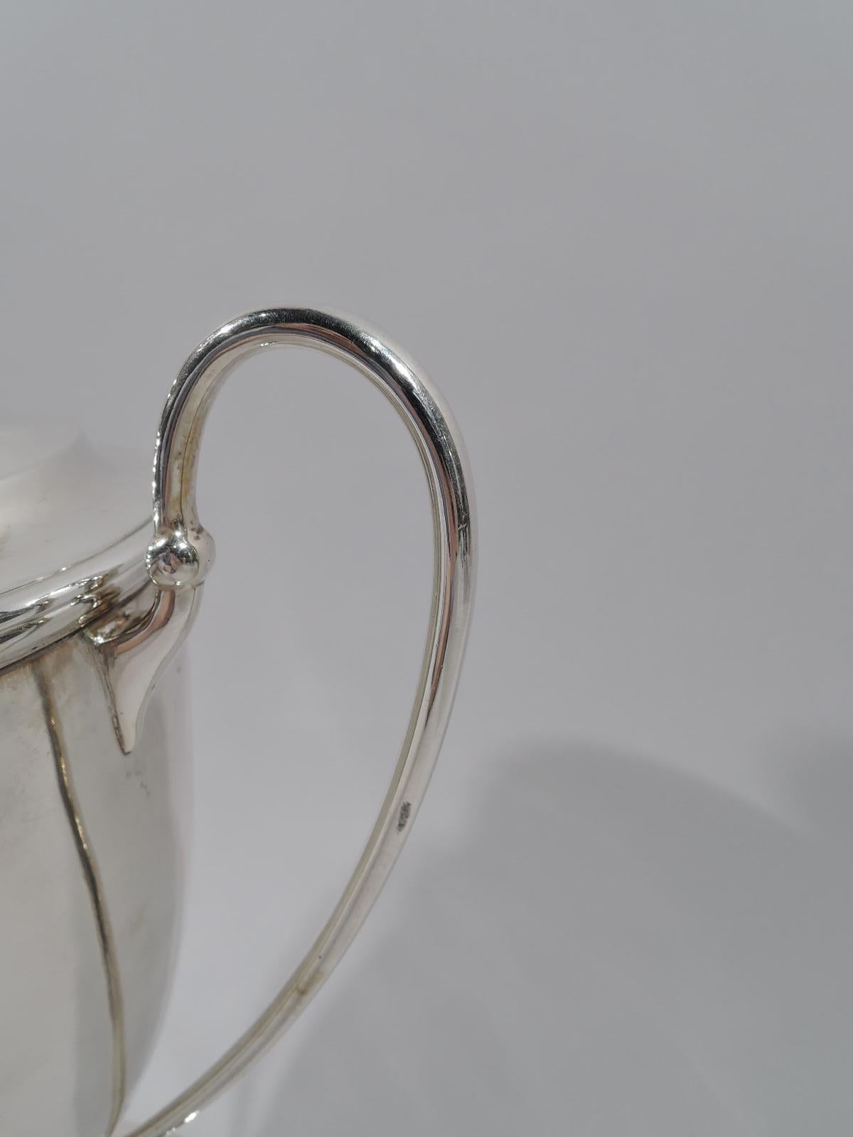 Late 19th Century Antique English Sterling Silver Classical Amphora Trophy Cup 