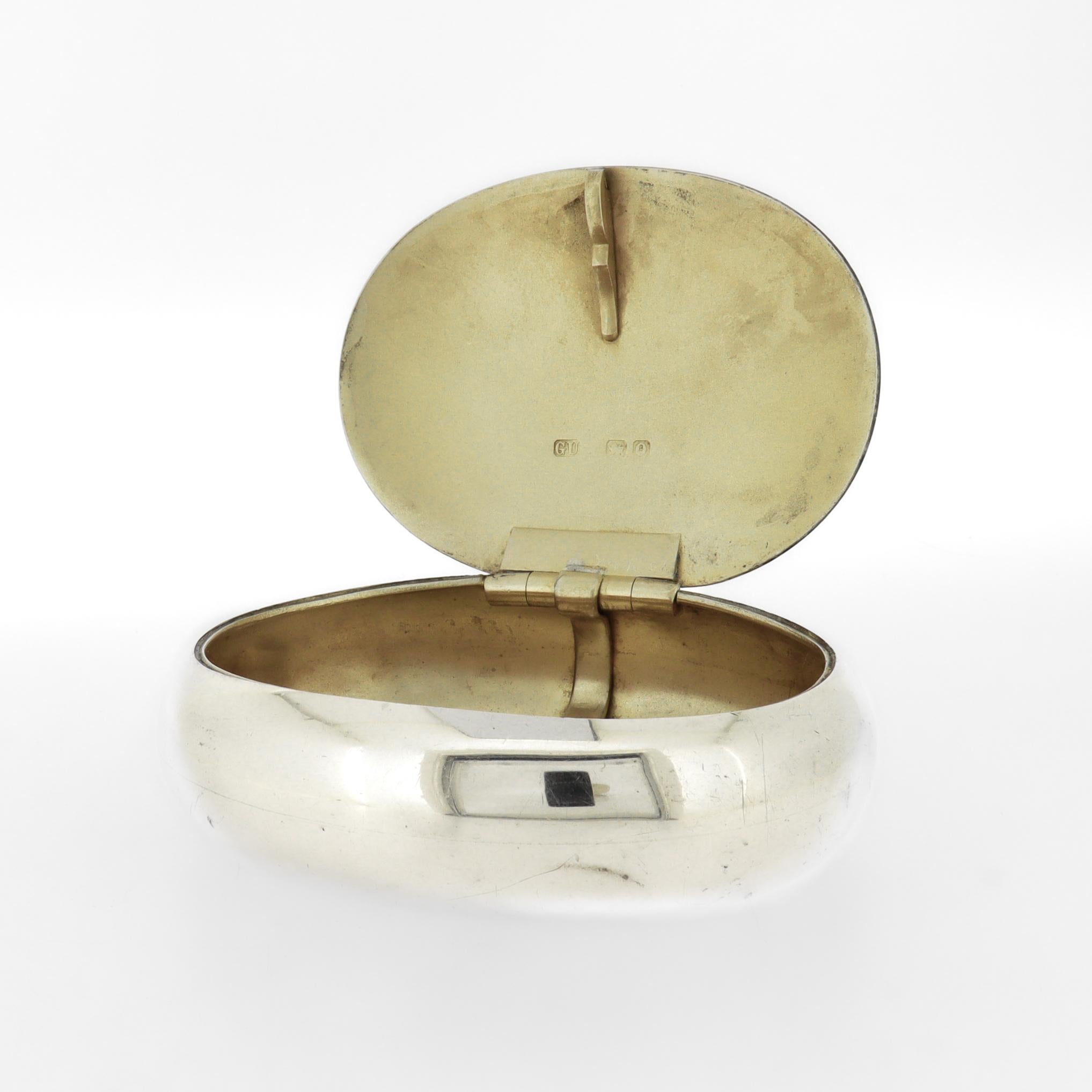 Antica scatola da regalo inglese in argento sterling commissionata da Kehdive Abbas Hilmi II in vendita 5