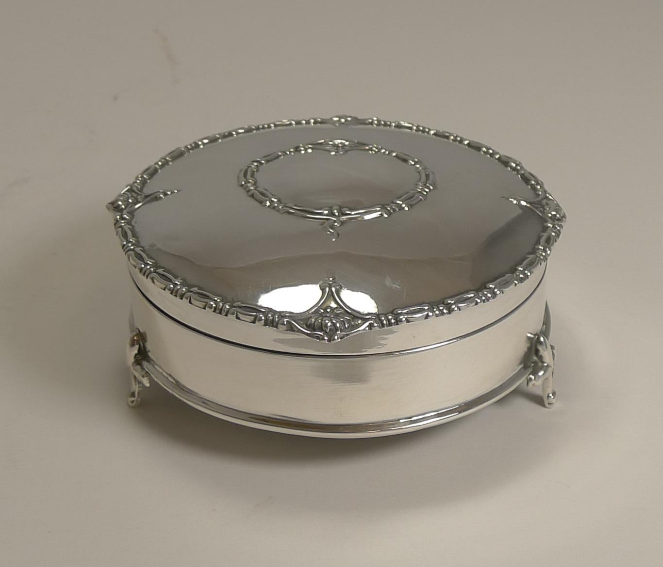sterling silver ring box