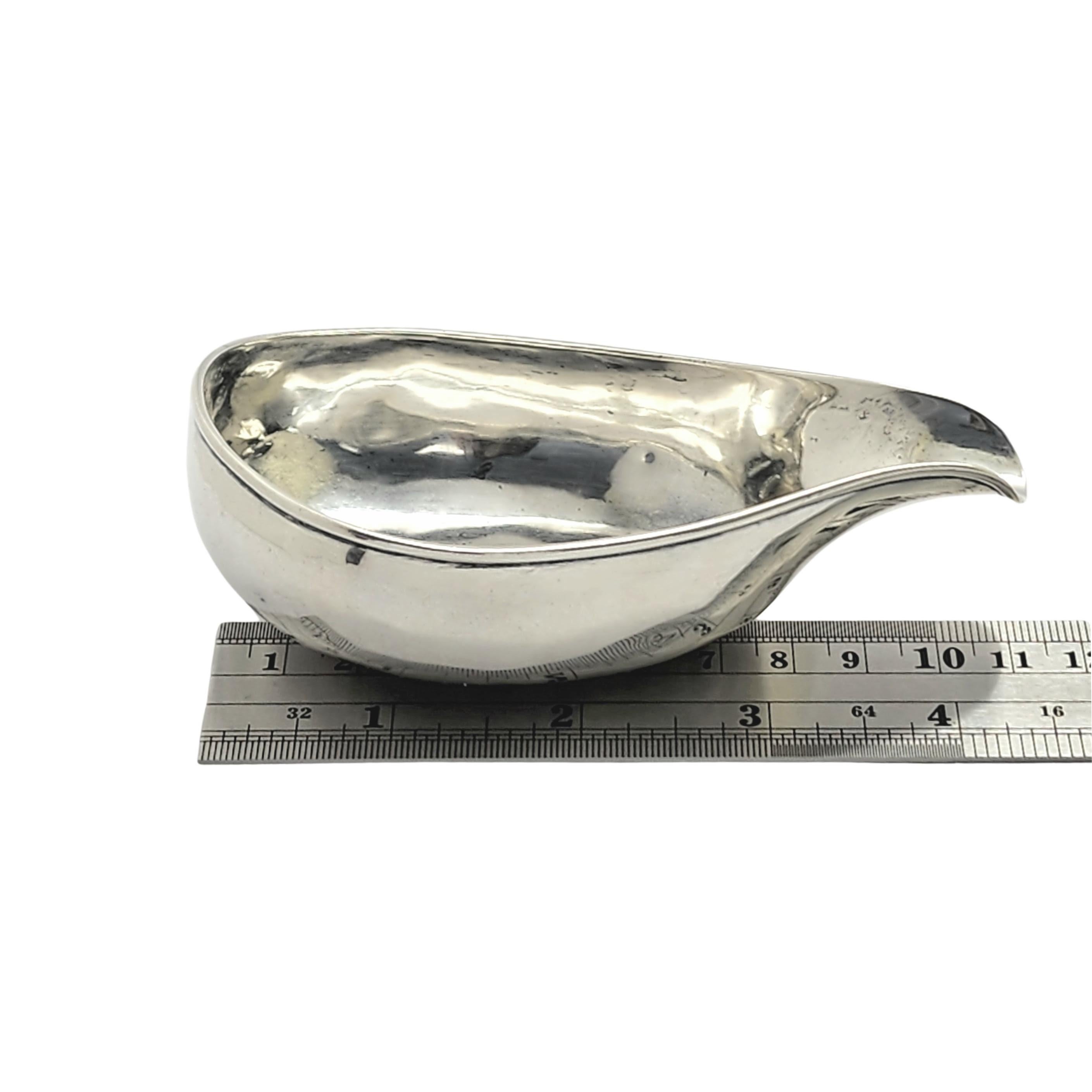Antique English Sterling Silver Pap Boat For Sale 4