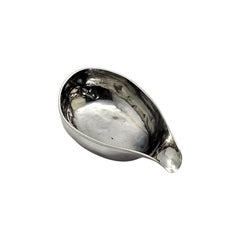 Ancien bateau Pap Boat anglais en argent sterling