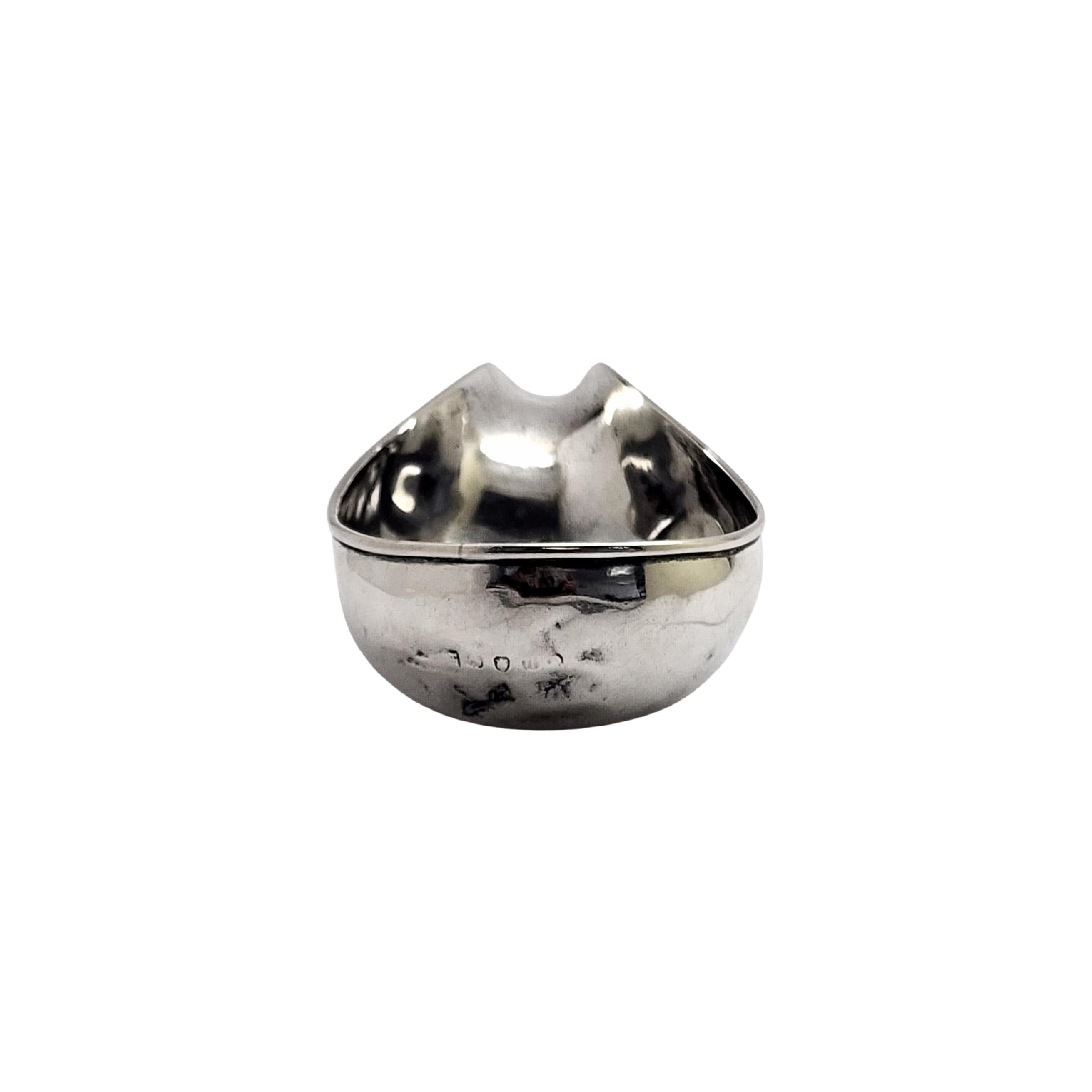 Women's or Men's Antique English Sterling Silver Pap Boat For Sale