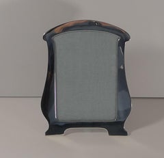 Antiker englischer Fotorahmen aus Sterlingsilber, Jugendstil