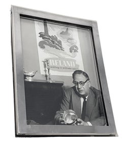 Antiker englischer Sterling Silber Fotorahmen Birmingham 1918 A.J Zimmerman