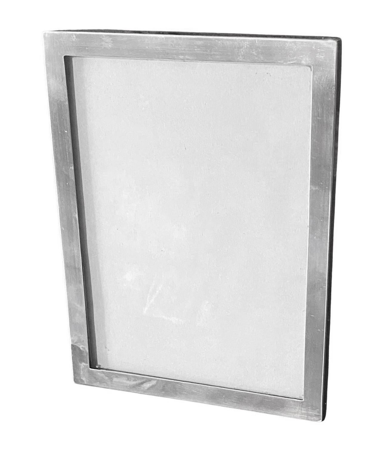 Anglais Ancien cadre de photographie en argent sterling anglais Birmingham 1918 en vente