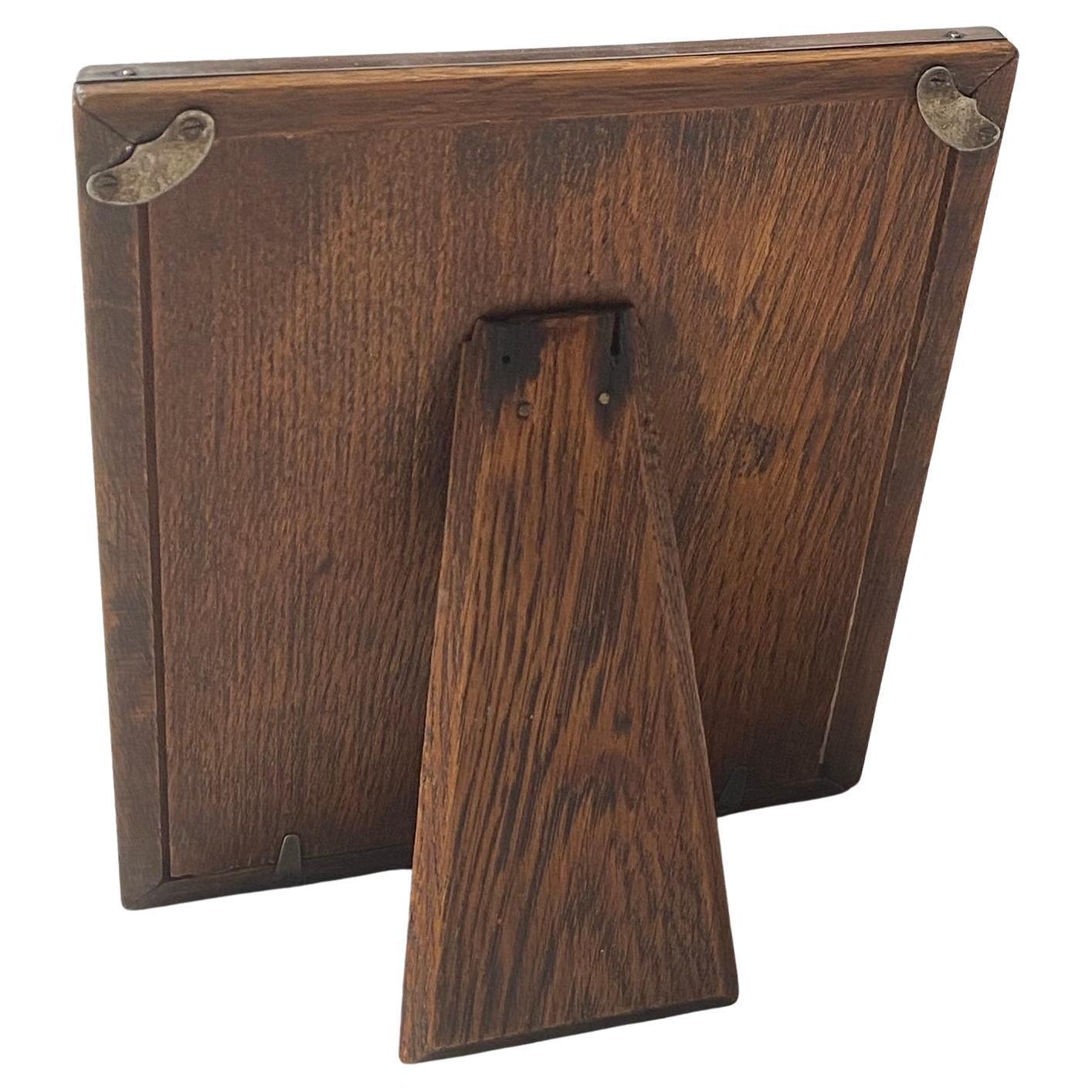 Ancien cadre de photographie en argent sterling anglais Birmingham 1918 en vente 3